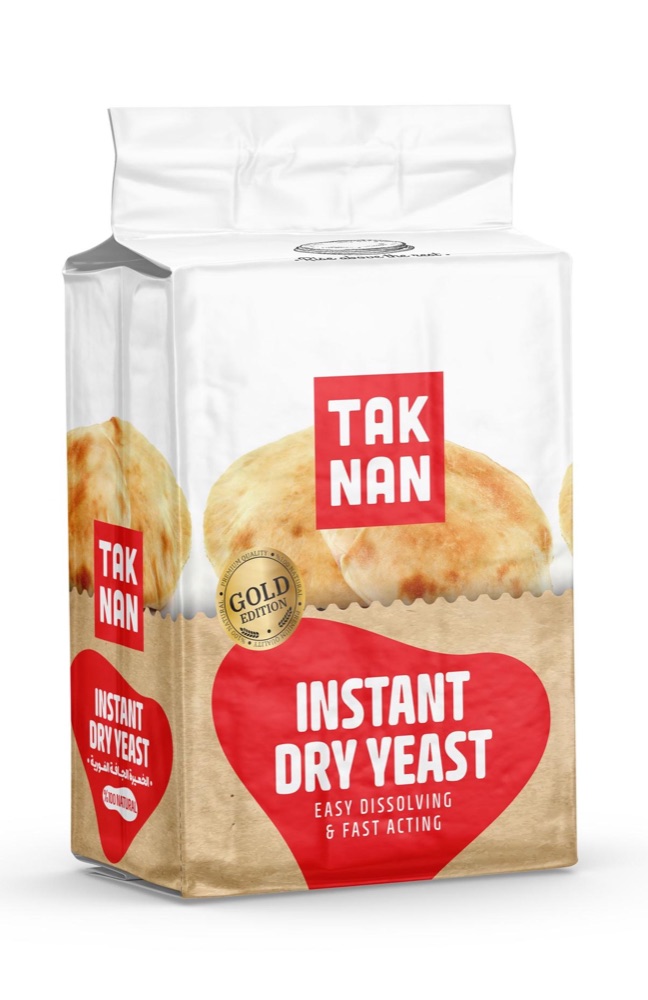 Instant dry yeast in a 500 g vacuum pack